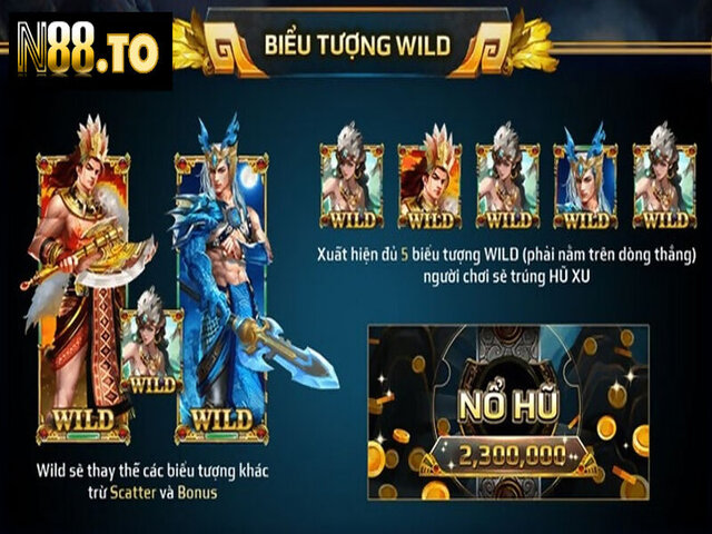 Quy trình quay slot Sơn tinh thủy tinh N88